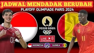 Jadwal mendadak berubah Play-off AFC Indonesia vs Guinea perebutan tiket menuju Olimpiade Paris