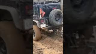 a little throw back for our time in the mud in talladega national forest. #overlanding #mud #jeep