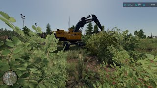 Logging Simulator 2022 | Volvo EC380DL processing trees