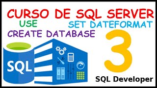 ✅💥 Como CREAR una BASE DE DATOS  en SQL SERVER | CREATE DATABASE | USE | SET DATEFORMAT | BIEN FÁCIL