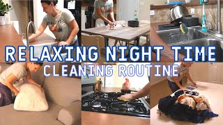 AFTER DARK CLEANING ROUTINE | CLEAN WITH ME | Sandra Frenchmily