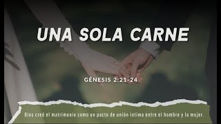 Una sola carne - Génesis 2:21-24