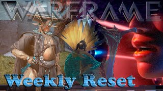 Warframe - Weekly Reset Stuff [7th April 2024]