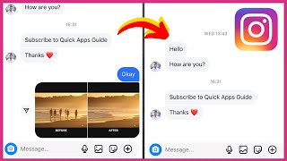 How to DELETE Instagram Chat From Both Side - Instagram Tutorial