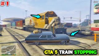 ☺️ GTA 5 : ರೈಲು ನಿಲ್ಲಿಸುತ್ತಾನೆ Franklin 😁 | GTA V gameplay in kannada ( ಕನ್ನಡದಲ್ಲಿ )