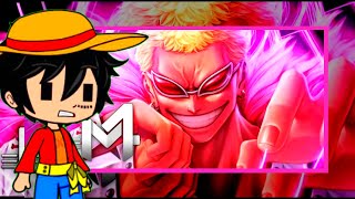 Mugiwaras (One Piece) React ao Rap do Doflamingo | Por Um Fio | M4rkim