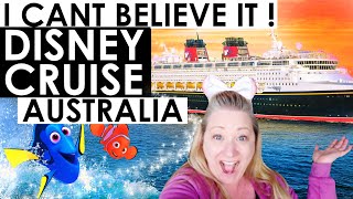 OMG ! ! ! . . . DISNEY CRUISE'S COMING TO AUSTRALIA ! ! !