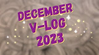 Holidays, family, shop launch and a terrible loss | December 2023 V-log