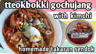 TTEOKBOKKI GOCHUJANG KIMCHI || 한군 떡볶이 고추장 김치 #Markonah Channel