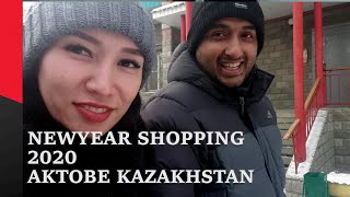 New Year Shopping with my wife. Aktobe Kazakhstan