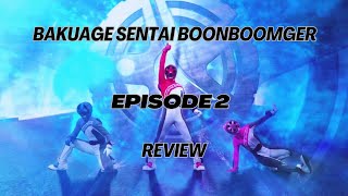 BAKUAGE SENTAI BOONBOOMGER EPISODE 2 REVIEW #bakuagesentaiboonboomger