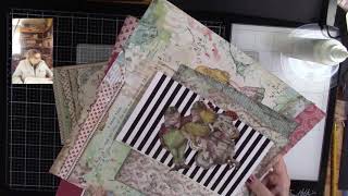 Alice in Wonderland Mini Album Part 13 ( Paper by Stamperia)