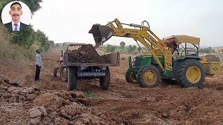 john deere lodar // जॉन डियर लोडर #trending #tractordriving #farming #mahindra755