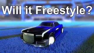 Rocket League Season 7 Rocket Pass car/Maestro... Will it Freestyle?