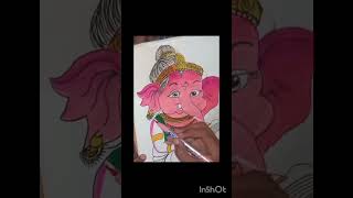 Ganapati drawing || #shorts #tradingshorts #ytshorts #drawing #ganapati