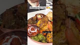 Bombay का Ultimate Biryani Plate बस ₹199 में 😳 - दंग हो जाओगे #shorts #biryani #chicken #food #short