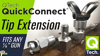 Airless Spray Gun Extensions | QTech QuickConnect