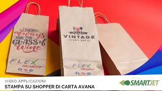 SMARTJET FLEX PIGMENT : Stampante per shopper di carta avana