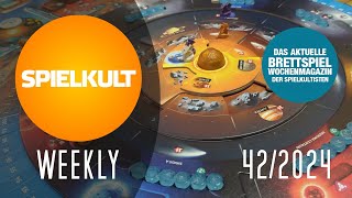 Weekly 42/2024 // Brettspiel-Reviews, Spieletreff, Vorschau