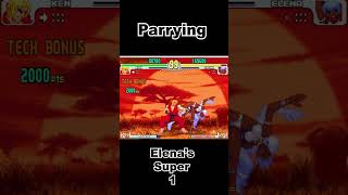 Parrying Elena's Super 1 In Street Fighter Third Strike #fgc #retro