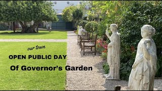 Open public day of governor’s garden