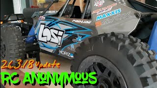 Channel Update 26.3.18 Pro Mt 4x4 6s & Tom's Garage