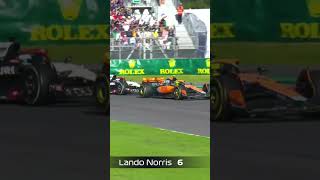 Norris Passing Ricciardo For P6 | Mexico GP 2023 #formula1 #mexicogp #landonorris #honeybadger