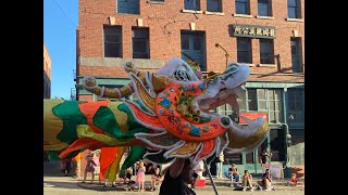 Chinatown Seafair Parade Dragon, Seattle, WA