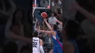 Scottie mintis sa tres, pero follow up rebound at layup pasok! #philippines #gilaspilipinas #asian