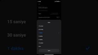 Uyku modu ayarlama #uykumodu #redmi #uykumody