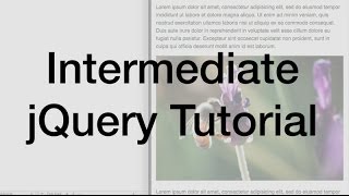 jQuery Variables, Functions, and Conditional Logic Tutorial