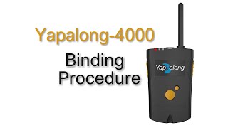 Yapalong-4000 Binding Procedure