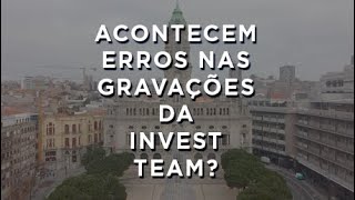 Erros de gravação, fails e os bloopers de 2021 da Invest Team | Invest Team