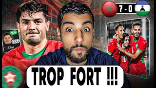 LE MAROC FRAPPE ENCORE TRÈS FORT !!! | Debrief: Maroc 7 vs 0 Lesotho (Qualif. CAN 2025)