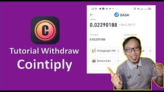 TUTORIAL WITHDRAW PENDAPATAN DARI COINTIPLY