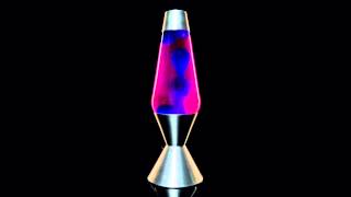 Lava Lamp with Blue Lava/Pink Liquid/Silver Base - Spencer's