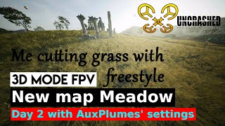 3DᵐᵒᵈᵉFPV | Day 2/2 of me cutting grass with freestyle | Uncrashed