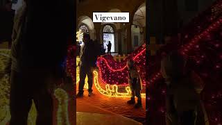 Vigevano Piazza Ducale Christmas light Decoration.🌲