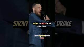 Conor Mcgregor Quotes Drake 🎤 | #drake #conormcgregor #hiphop #ufc