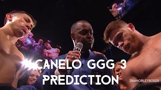 Canelo vs GGG 3 prediction