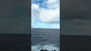 Incredible view of the Atlantic Ocean from the island of Terceira #drone #fpv #fpvdrone #travel