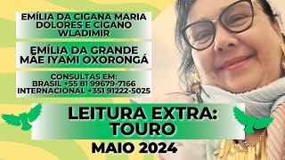 TOURO - VOCÊ SERÁ RECOMPESADO PELO SEU ESFORÇO! - Emília da Grande Mãe Iyami Oxorongá