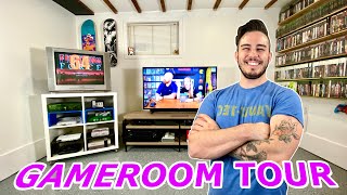 Gaming Room Tour 2022 - 2100+ games, 25+ consoles!