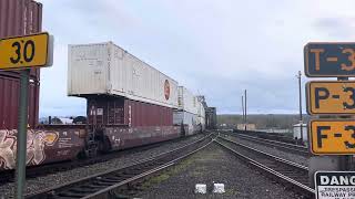 BNSF 6107 East: Vancouver Station, Vancouver, WA