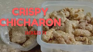 Paano nga ba ginagawa ang Chicharong baboy? | Pork Chicharon Recipe | Pagkaing Pinoy