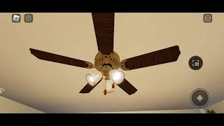 ceiling fans in my bench house