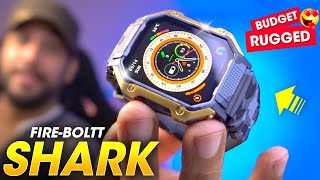 Budget *RUGGED SMARTWATCH* Under ₹2000 Rs ⚡️ Fire-Boltt SHARK Smartwatch Review!