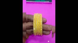 Gold bangles