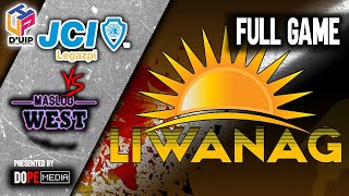 Liwanag Basketball Organization Cup | JCI LEGAZPI vs MASLOG WEST | October 20, 2023