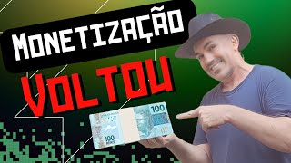 Consegui minha MONETIZAÇÃO de volta / Universo Caipira - Contestação